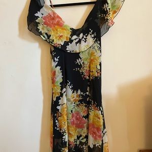 June & Hudson Floral Maxi Dress